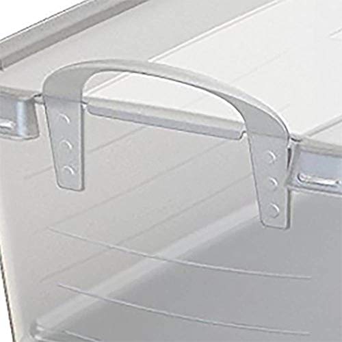 Life Story Clear Closet Organization Storage Box Container, 14 Quart (6 Pack)