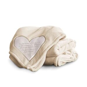 the comfort blanket 19534 soft blanket heavenly father psalm 34: 18 plush throw blanket