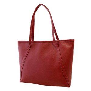 wuai women’s fashion leather top messenger bag hobo handbag shoulder bag tote pu purse satchel bag for work shopping wine