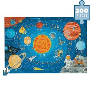 Crocodile Creek Space Puzzle & Poster - 200 Piece