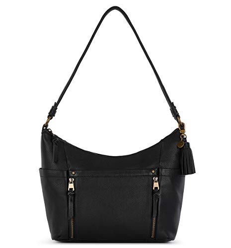 The Sak womens Women's Keira Leather Hobo Handbag by The Sak Collective, Black, One Size US