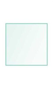 glass panels new retails tempered 10” x 10” x 3/16”