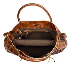 Bed|Stu Women’s Rockaway Leather Bag (Tan Rustic)