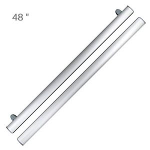 Poster Hanger Banner Frame Aluminum Material for Wall Home Decor Wall Art,Matt Silver(48 inches Wide)