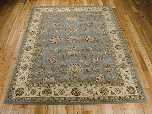 Nourison 2000 Persian Blue 2' x 3' Area-Rug, Easy-Cleaning, Non Shedding, Bed Room, Living Room, Dining Room, Kitchen (2x3)