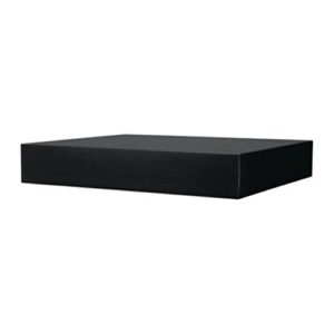 Ikea Lack Wall Shelf, 11-3/4", Black