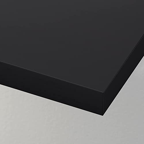 Ikea Lack Wall Shelf, 11-3/4", Black