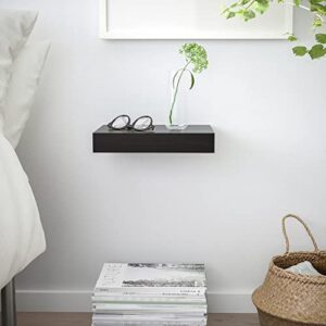 Ikea Lack Wall Shelf, 11-3/4", Black