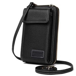 valentoria womens crossbody bag cell phone wallet small shoulder purse leather card handbag