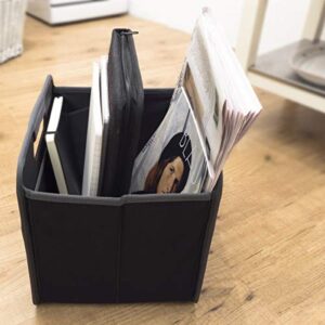 meori Magazine Insert for Small & Large Foldable Boxes Accessory, Small+Large, Grey