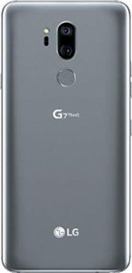 lg g7 thinq gsm unlocked lgg710 w/ 64gb memory cell phone 4g lte – us version – platinum gray