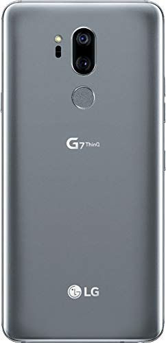 LG G7 ThinQ GSM Unlocked LGG710 w/ 64GB Memory Cell Phone 4G LTE - US Version - Platinum Gray