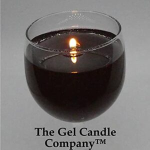 Merlot Scented Wine Candle in Glass 100+ Hours Made in USA by The Gel Candle Company