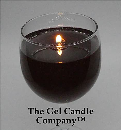 Merlot Scented Wine Candle in Glass 100+ Hours Made in USA by The Gel Candle Company