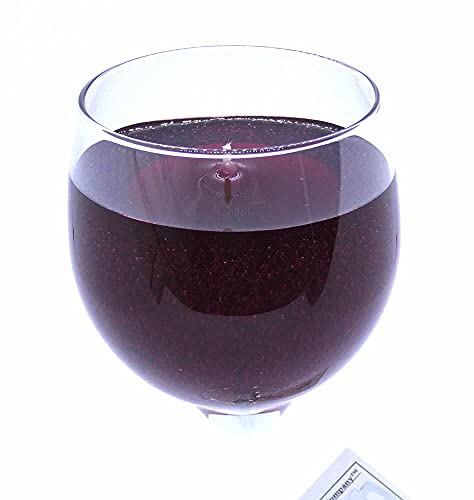 Merlot Scented Wine Candle in Glass 100+ Hours Made in USA by The Gel Candle Company