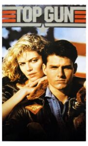 top gun movie tom cruise and kelly mcgillis 80s poster print – 11×17