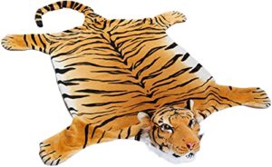 brubaker huge brown tiger rug 72×42 inch