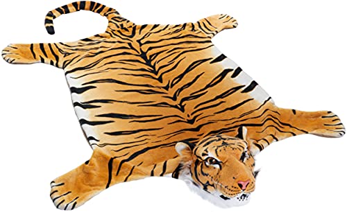 BRUBAKER Huge Brown Tiger Rug 72x42 Inch