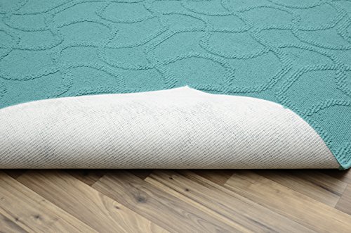 Garland Rug Drizzle 5' x 7', Teal