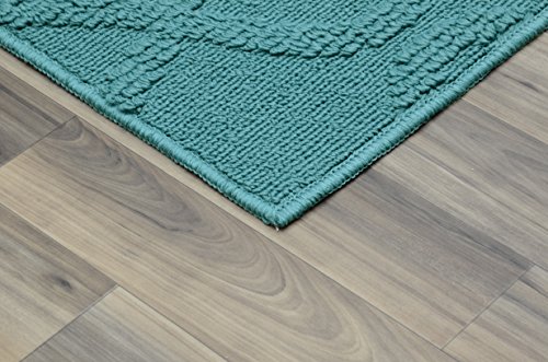 Garland Rug Drizzle 5' x 7', Teal