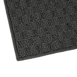 Garland Rug Town Square Rug, 2-Feet by 5-Feet, Cinder Gray