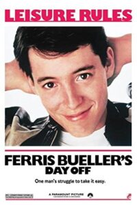 ferris buellers day off leisure rules old movie poster retro wall art aesthetic room decor vintage 80s classic comedy film one mans struggle to take it easy cool wall decor art print poster 24×36