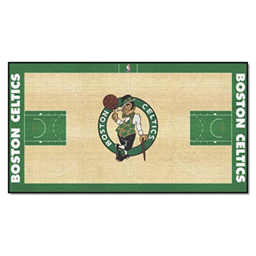 Fanmats 9205 NBA Boston Celtics Court Nylon Court Runner 30 Inch x 54 Inch