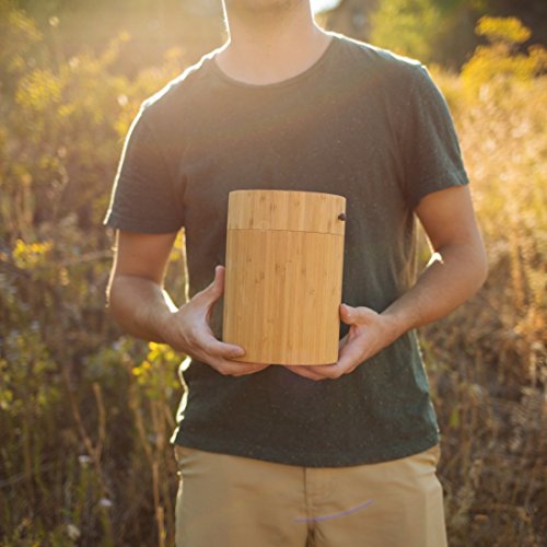 Eco Burial: Biodegradable Urn, Burial Urn, Bamboo Urn