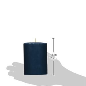 Northern Lights Candles Sea Salt & Kelp Fragrance Palette Pillar Candle, 3 x 4