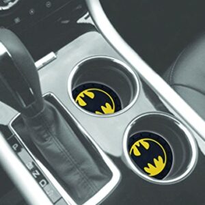 Plasticolor 001960R01 Batman Auto Car Truck SUV Cup Holder Coaster 2-Pack