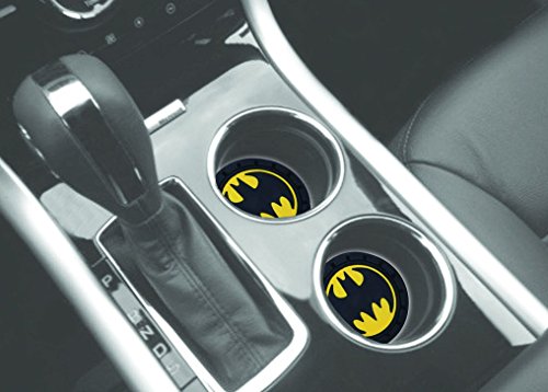 Plasticolor 001960R01 Batman Auto Car Truck SUV Cup Holder Coaster 2-Pack