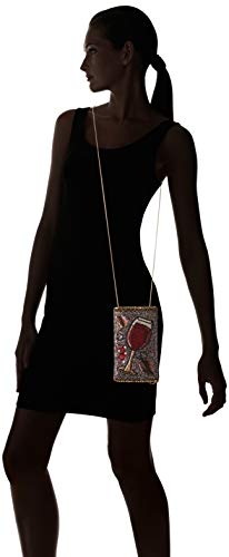 Mary Frances Vino Beaded Crossbody Phone Bag, Multi