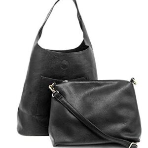 joy susan Womens Molly Slouchy 2-in-1 Hobo Handbag