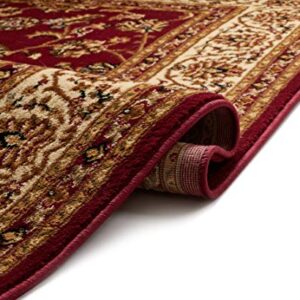 Well Woven Barclay Sarouk Red Traditional Area Rug 2'3" X 7'3" Runner