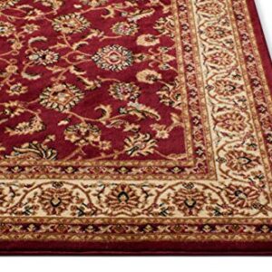 Well Woven Barclay Sarouk Red Traditional Area Rug 2'3" X 7'3" Runner