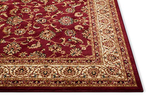 Well Woven Barclay Sarouk Red Traditional Area Rug 2'3" X 7'3" Runner