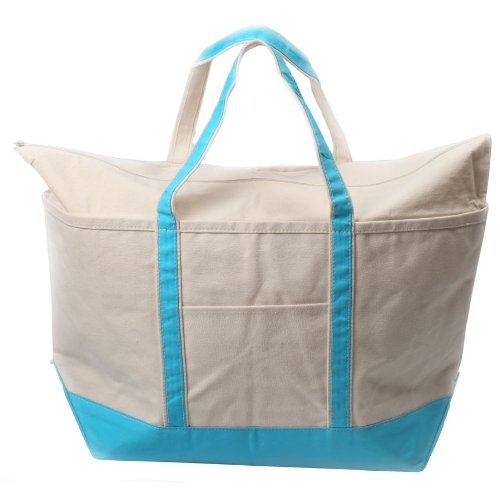 CB STATION Large Boat Tote Turquoise