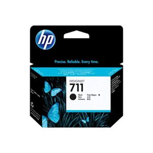 HP 3 Pack 711 80ml Black Ink Cartridge for T120, T520 DesignJet ePrinter