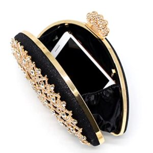 Luxury Women Evening Bags Peacock Designe Crystal Women Party Clutch Fashion Bridal Wedding Handbag