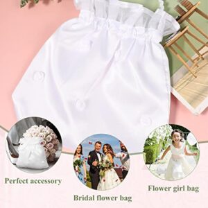 BESTOYARD Wedding Bags Wedding Satin GIft Bag Money Bag Bridal Showers Pouch Bag Women Handbag