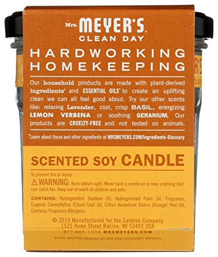 Mrs Meyer's Orange Clove Candle with Sleeve, 1 EA