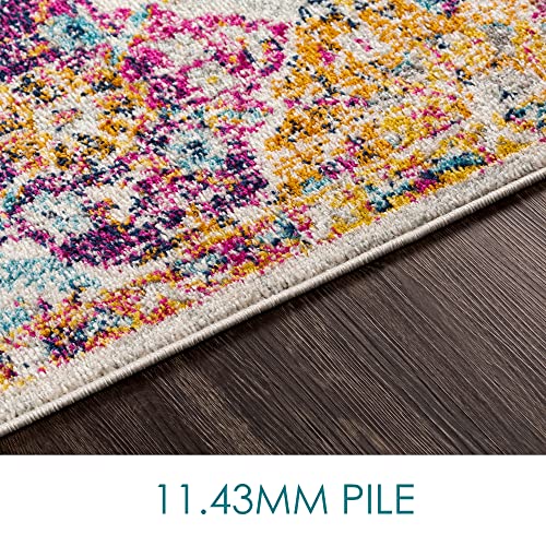 Artistic Weavers Eveline Saffron Area Rug, 5 ft 3 in x 7 ft 3