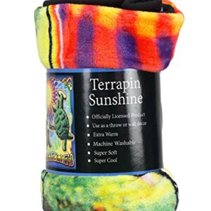 Grateful Dead Coral Fleece Throw Blanket - Terrapin Sunrise