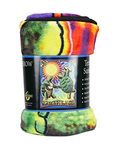 Grateful Dead Coral Fleece Throw Blanket - Terrapin Sunrise