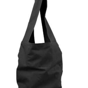 Authentic Pigment 12 oz. Direct-Dyed Sling Bag OS Black