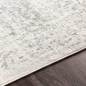 Artistic Weavers Janine Vintage Medallion Area Rug,5'3" x 7'3",Grey