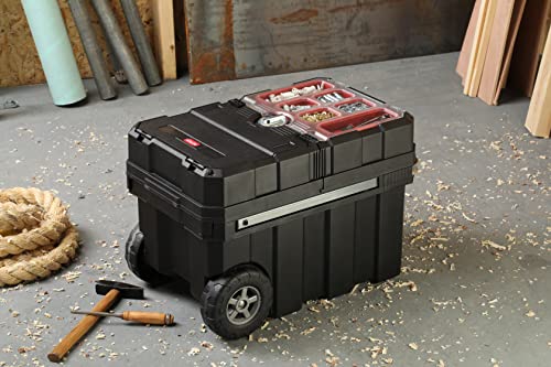 Keter Master Pro Masterloader 17191709 Tool Trolley Plastic Black/Red