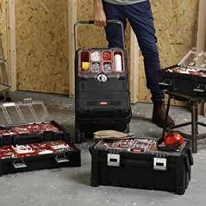 Keter Master Pro Masterloader 17191709 Tool Trolley Plastic Black/Red