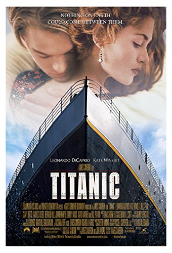 PosterOffice Titanic Movie Poster (Leonardo DiCaprio) - Size 24" X 36" - This is a Certified Print with Holographic Sequential Numbering for Authenticity.