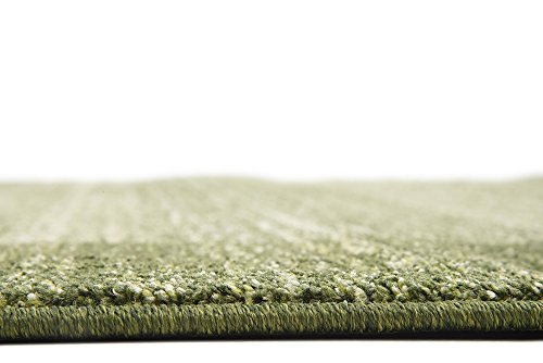 Unique Loom Del Mar Collection Area Rug-Transitional Inspired with Modern Contemporary Design, 6' 0" x 9' 0", Light Green/Beige